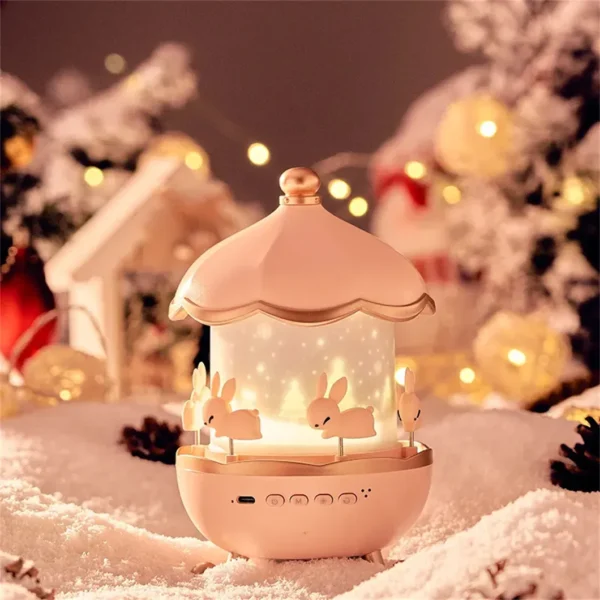 Starry Sky Projector Nightlight with Music Box – Ideal Bedside Birthday Gift for Kids & Adults - Image 6
