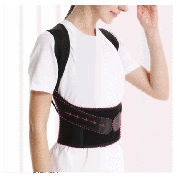 Adjustable Posture Corrector Belt for Back & Shoulder Support - Image 2