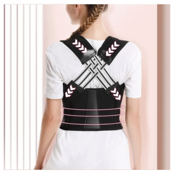 Adjustable Posture Corrector Belt for Back & Shoulder Support - Image 3