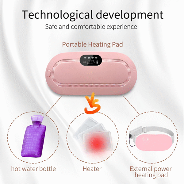 Smart Heating Pad for Period Pain Relief – Menstrual Cramps Massager for Women - Image 4