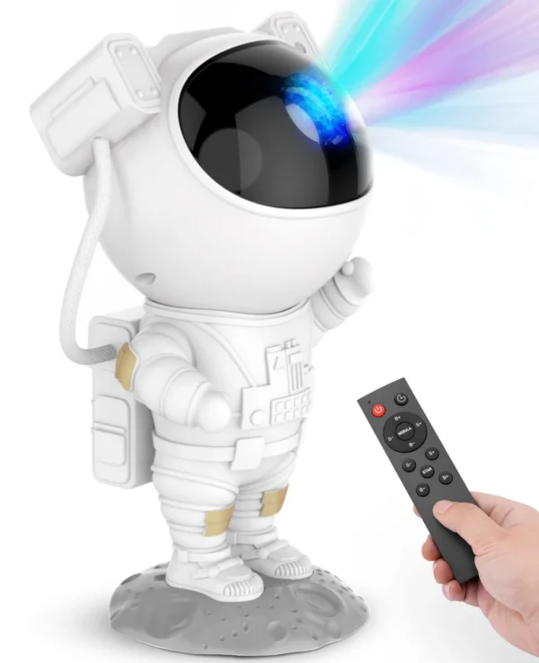 Astronaut Galaxy Projector Night Light – LED Star Nebula Lamp for Bedroom & Home Decor - Image 5